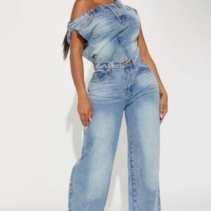 Dakota Denim Jumpsuit - Denim